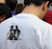 Detalle camiseta E Street Band
