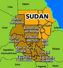 Mapa de Sudán (fao.org)