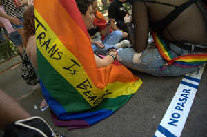 Por la diversidad transexual en Madrid