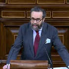 El diputado de Vox José María Sánchez llamando Goebbels a Félix Bolaños, al ministro de Presidencia