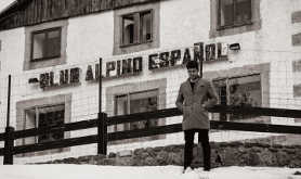 Ruiz Bartolom, en el Club Alpino Espaol