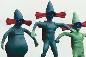 Extrañas criaturas decoran 'Pánico en la granja' Extrañas criaturas decoran 'Pánico en la granja'