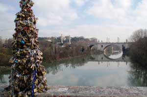 Puente Milvio de Roma