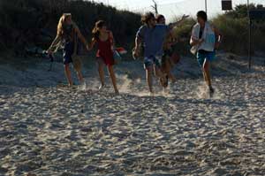Juegos en la playa Juegos en la playa