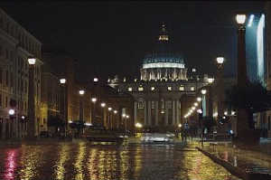 La lluvia apocalíptica ha comenzado sobre Roma