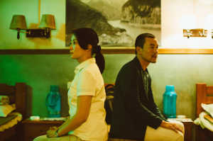 Protagonistas de 'La ceniza es el  blanco ms puro', dirigida por Jia Zhangke