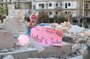 Escombros de la guerra en Alepo