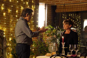 Germn (Daniel Lovechio) junto a Rosa (Pury Estalayo), su esposa