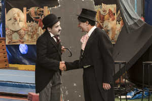 Marcelino conoci a figuras de la talla de Charles Chaplin, con quien tambin trabaj