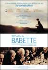 Cartel de la película "El festín de Babette"