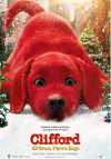 Cartel de la película "Clifford, el gran perro rojo"