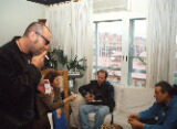 Vito fumando un pitillo