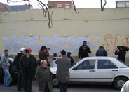 Graffitros y p&uacute;blico