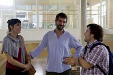 Reyes, Santi y Daniel (de izd a drcha)