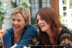 Nic (Annette Benning) y Jules (Julianne Moore) son una pareja de lesbianas que viven con sus dos hijos adolescentes