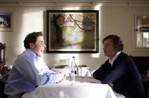Rob Brydon (izd) y Steve Coogan (dch)