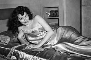 Ava Gardner en "La noche que no acaba"