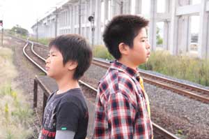Ohshiro Maeda (izda) y Koki Maeda (dch)