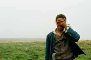 Solomon Glave como Heathcliff de joven