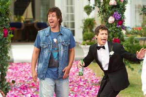 Adam Sandler como Donny Berger(izd) y Andy Samberg como Todd Peterson (dch)