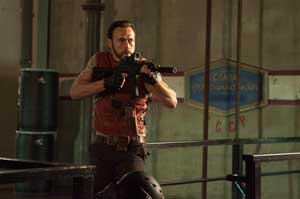 Kevin Durand es Barry Burton Kevin Durand es Barry Burton