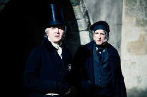 Alexander von Humboldt (izd) junto a Carl Friedrich Gauss (dch)