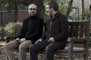 Luis Tosar como L. (izd) y Ricardo Dar&iacute;n como G. (dch)