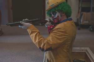 Ladr�n ocultado de payaso