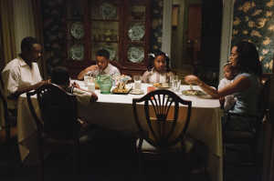 Luther king junto a su familia