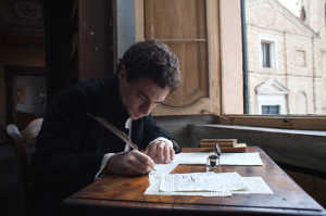 Leopardi de joven en Recanati