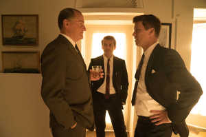 Lyndon B. Johnson (izd) junto a Bobby Kennedy (Michael Stahl-David)