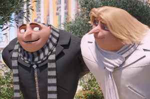 Steve Carrell pone voz a Gru (izda) y DRU (dcha)