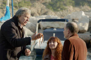 Protagonistas de 'La casa junto al mar', dirigida por Robert Gu�diguian