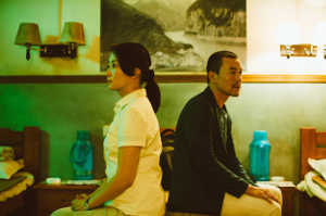 Protagonistas de 'La ceniza es el  blanco m�s puro', dirigida por Jia Zhangke