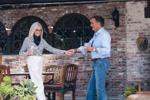 Diana con Mitchell (Andy Garcia)
