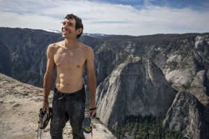 Alex Honnold en el Parque Nacional Yosemite, California