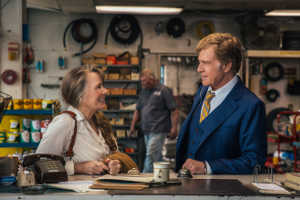 Forrest Tucker (Robert Redford) junto a Jewel (Sissy Spacek)