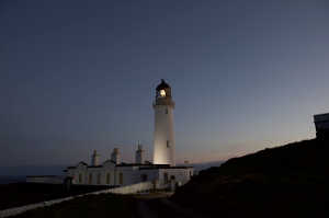 Faro de Mull of Galloway, construido por Robert Stevenson (abuelo del escritor de La isla del tesoro)