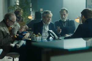 De izquierda a derecha. Arturo (Roberto �lvarez), Isidro Hern�ndez (Carlos Iglesias) y Desiderio (Ram�n Barea)