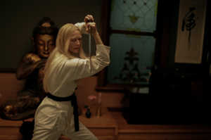Zelda Winston, amante de las artes marciales, recuerda a 'Kill Bill'