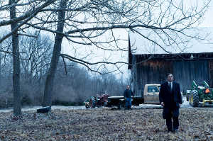 Rob Billott en las tierras de Wilbur Tennant ((Bill Camp), en Hill Country