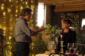 Germ�n (Daniel Lovechio) junto a Rosa (Pury Estalayo), su esposa