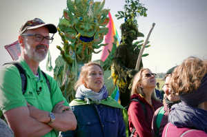 Peter Wohlleben en su faceta de activista ecol�gico