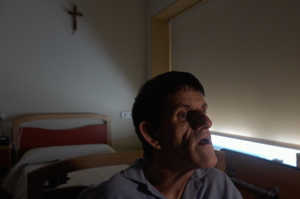 Jordi, 51 a�os, tiene par�lisis cerebral