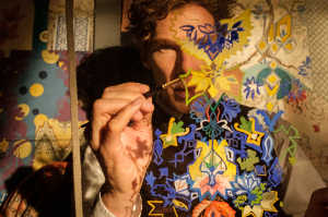 Wain, igual que John Nash, pintaba en cualquier lugar