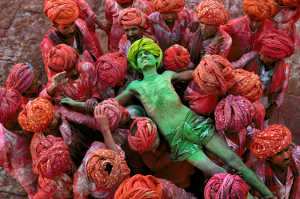 Holi Man.�Rajasthan, India, 1996