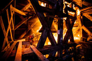 El interior de Notre Dame fue un infierno por las temperaturas elevadas que el fuego alcanz�