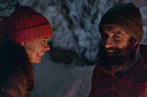 Ione (Patricia L�pez Arnaiz) junto a Mateo (Javier Rey) en un momento de diversi�n