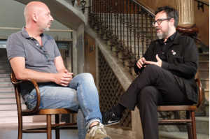 Jaume Balaguer� y Paco Plaza, directores de '[REC]', 2007