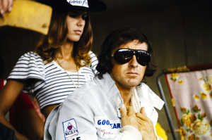 Jackie Stewart y Helen, su mujer Jackie Stewart y Helen, su mujer
